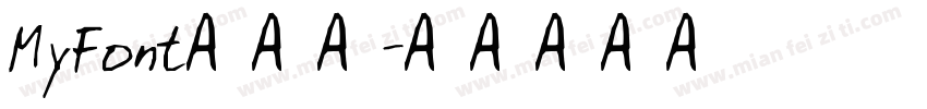 MyFont转换器字体转换