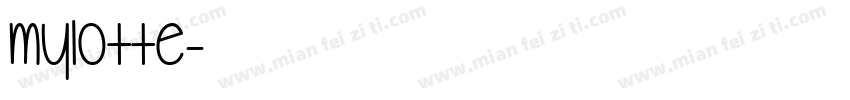 MyLotte字体转换