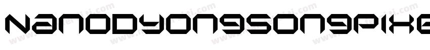 NanoDyongSongPixel字体转换