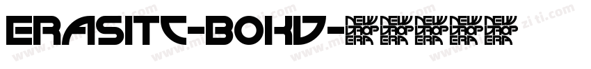 ErasITC-bokd字体转换