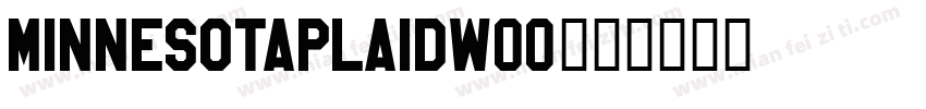 MinnesotaPlaidW00字体转换
