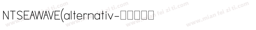 NTSEAWAVE(alternativ字体转换
