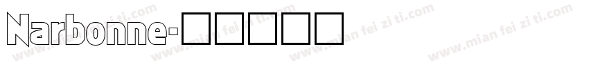 Narbonne字体转换