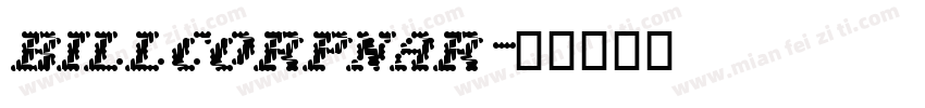 billcorpnar字体转换