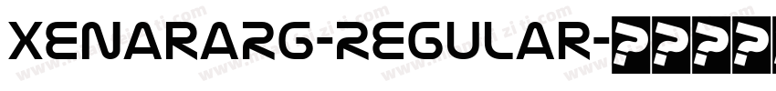 XenaraRg-Regular字体转换