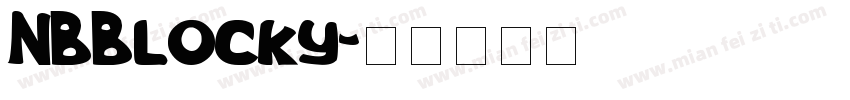NBBlocky字体转换