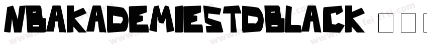 NBAkademieStdBlack字体转换