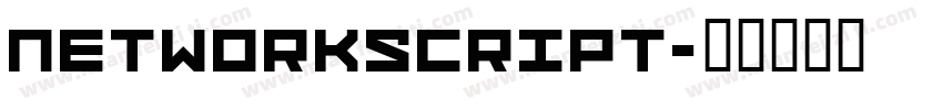 NetworkScript字体转换