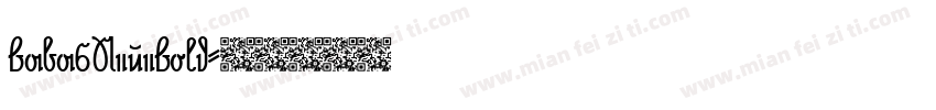 BabasNeueBold字体转换