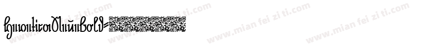 HeveticaNeueBold字体转换