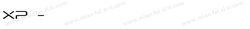 XP黑体字体转换