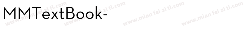 MMTextBook字体转换