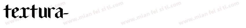 textura字体转换