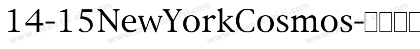 14-15NewYorkCosmos字体转换