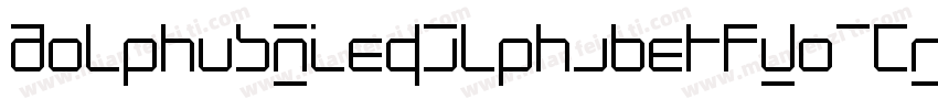 DolphusMiegAlphabetTwo-Lmv5字体转换