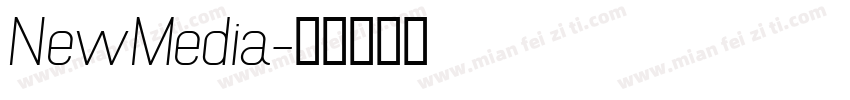 NewMedia字体转换