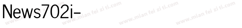 News702i字体转换