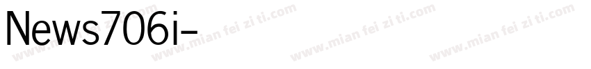 News706i字体转换