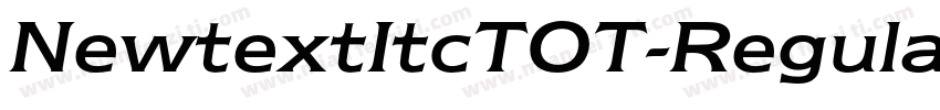 NewtextItcTOT-Regular字体转换