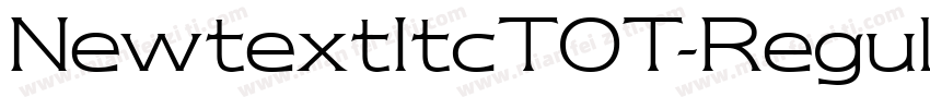 NewtextItcTOT-Regular字体转换