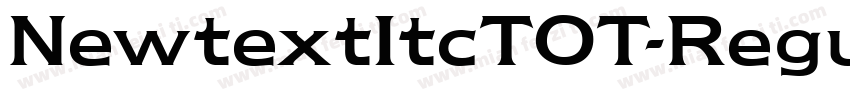 NewtextItcTOT-Regular字体转换