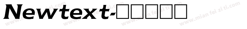 Newtext字体转换