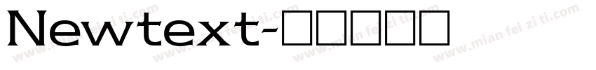 Newtext字体转换
