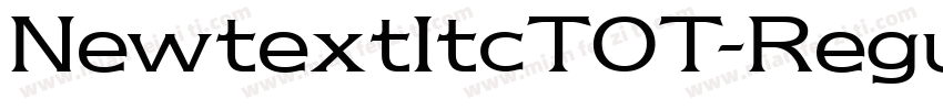 NewtextItcTOT-Regular字体转换