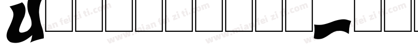 Upstanding字体转换