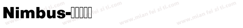 Nimbus字体转换
