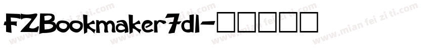 FZBookmaker7dl字体转换