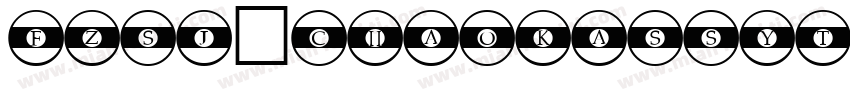 FZSJ—CHAOKASSYT字体转换