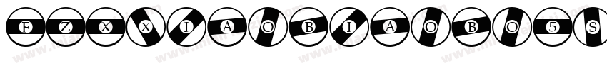 FZXxiaobiaobo5s字体转换