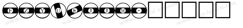 FZYueJJW字体转换
