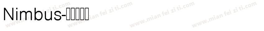 Nimbus字体转换