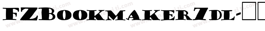 FZBookmaker7dl字体转换