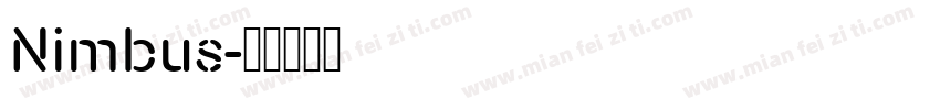Nimbus字体转换