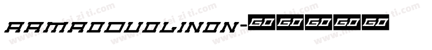 AaMaoduoliNon字体转换