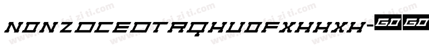 Nonzdcedtrqhuofxhhxh字体转换