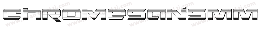 ChromeSansMM字体字体转换