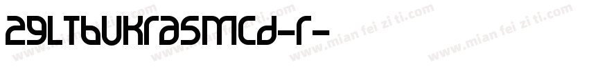 29ltbukrasmcd-r字体转换