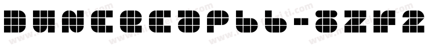 Duncecapbb-8Zr2字体转换