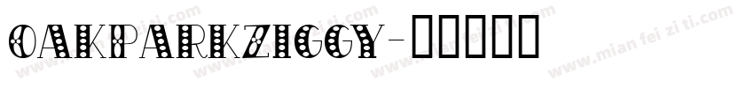 OakParkZiggy字体转换