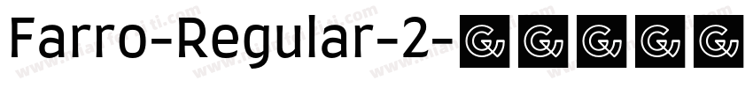 Farro-Regular-2字体转换