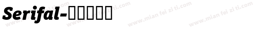 Serifal字体转换