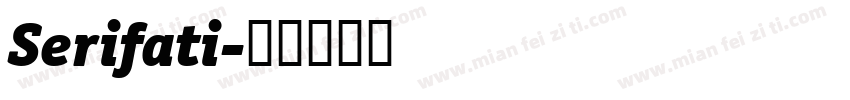Serifati字体转换