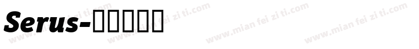 Serus字体转换