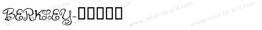 BERKLEY字体转换