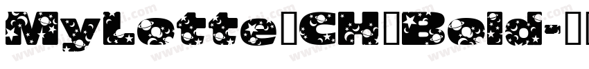MyLotte_CH_Bold字体转换