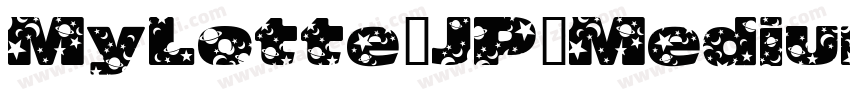 MyLotte_JP_Medium字体转换